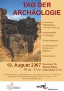 Plakat Tag der Archäologie 2007