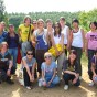 Gruppenfoto der Teilnehmer des Workcamps 2008